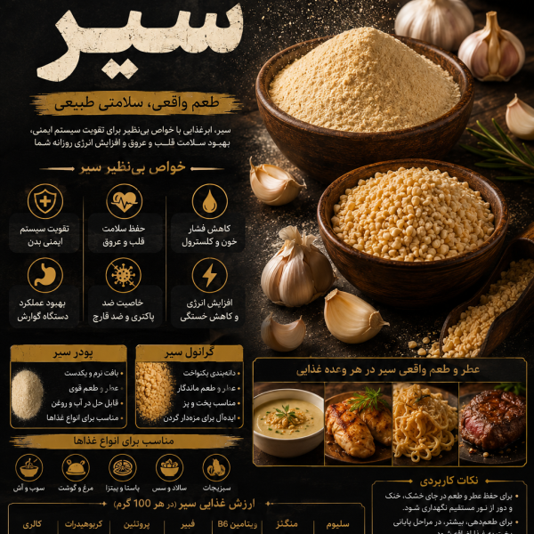 پودر سیر